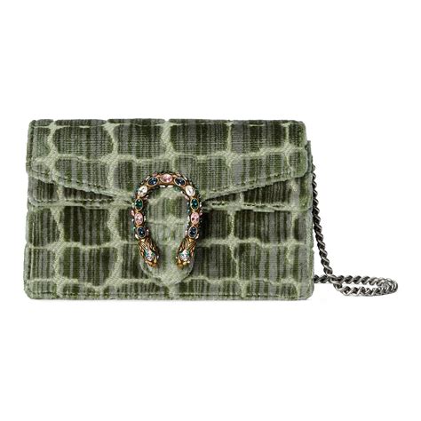 gucci dionysus velvet green|sac gucci dionysus aliexpress.